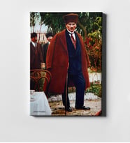 BK Gift Kişiye Özel Atatürk Kanvas Tablo 50x70cm 29
