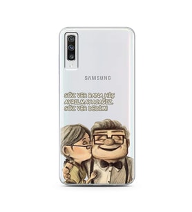 Samsung A70 Up Cartle Tasarımlı Telefon Kılıfı