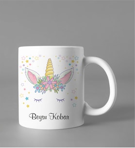 Kişiye Özel Unicorn Kupası