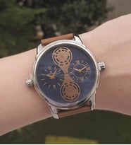 Daniel Klein DK11305-06 Çift Saatli Erkek Kol Saati (Çok Renkli)