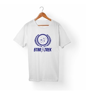 Star Trek- Çocuk Beyaz Tişört