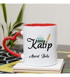 Katip Kupa Bardağı Kalpli