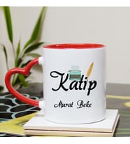 Katip Kupa Bardağı Kalpli