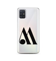 Samsung A51 Harf Tasarımlı Telefon Kılıfı M-Harfi 