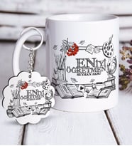 BK Gift Kişiye Özel En İyi Öğretmen Beyaz Kupa ve Anahtarlık Hediye Seti-8 (Model 1)