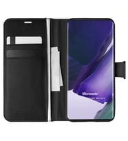 Microsonic Samsung Galaxy Note 20 Ultra Kılıf Delux Leather Wallet Siyah