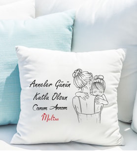 Kişiye Özel Anneler Günü Yastığı