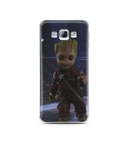 Baby Groot Tasarım Süper Şeffaf Silikon Telefon Kılıfı Samsung A8 (2015)  