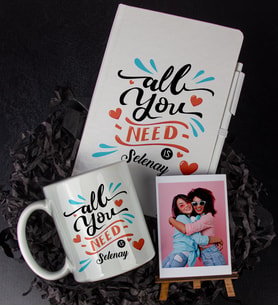 Kişiye Özel Defter Kalem Kupa Ve Fotoğraflık Seti 85807