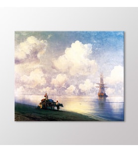Arty Tablo Kumsalda Öküz Arabası, 1873 Tablo (Karışık)