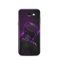 Black Panter Tasarım Süper Şeffaf Silikon Telefon Kılıfı Samsung J3 Prime