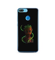 Baby Groot Tasarım Süper Şeffaf Silikon Telefon Kılıfı Huawei Honor 9 Lite 
