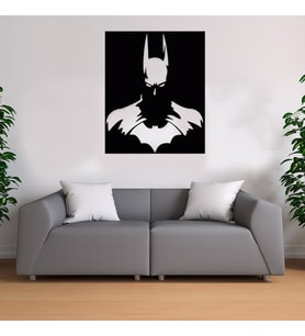 Batman Temalı  Ahşap Tablo