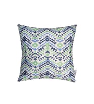 Dekoratif Yastık Kırlent Kılıfı 46x46 cm Çift Taraflı Ethnic KR27 Mavi
