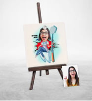 BK Gift Kişiye Özel Diş Hekimi Karikatür Şovaleli Doğal Taş  4