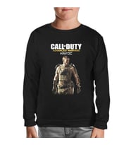 Call of Duty - Advanced Warfare Havoc Siyah Çocuk Sweatshirt