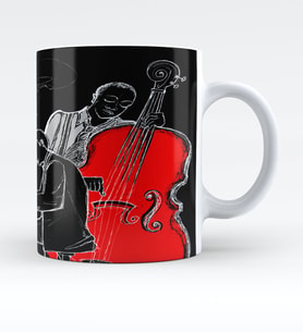 BK Gift Kişiye Özel Jazz Tasarımlı Kupa Bardak  2