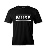 Muse - Logo Siyah Erkek Tshirt