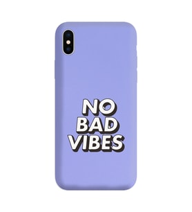 Iphone Xs Max No Bad Tasarımlı Mor Lansman Telefon Kılıfı