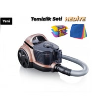 Arnica Mila Rose Ultra Hepa 13 Filtreli Turbo Başlıklı Toz Torbasız Elektrikli Süpürge