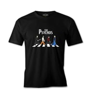 The Psychos Siyah Erkek Tshirt