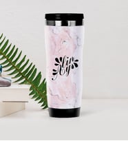 BK Gift Kişiye Özel Mermer Desenli Çelik Termos Bardak  7