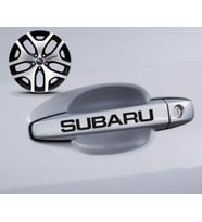 Subaru Kapı Kolu Sport Sticker Yapıştırma 8 Adet