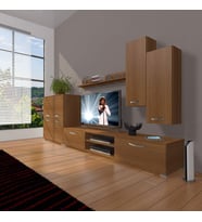 Decoraktiv Eko 6 Mdf Dvd Tv Ünitesi Tv Sehpası (Ceviz)