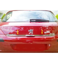 Peugeot 308 Krom Bagaj Alt Çıtası 2007-2013 Arası P.Çelik