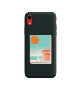Siyah Lansman Kılıf iPhone XR
