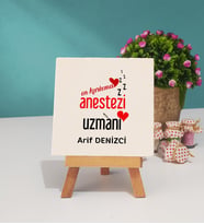 En Karizma Anestezi Uzmanı Hediye Dekoratif Taş Baskı