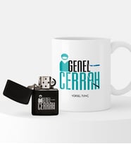 BK Gift Kişiye Özel Genel Cerrah Çakmak ve Kupa Seti - 2