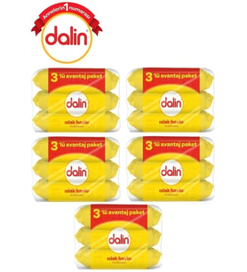 Dalin Islak Havlu Mendil Klasik 56 Yaprak 15 Li Set (840 Yaprak)
