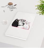 BK Gift Kişiye Özel Sevgililer Günü Beyaz Defter-135