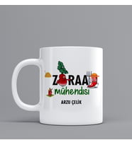 Zİraat Mühendisi Hediye Kupa Bardak Kişiye Özel Hediye Z40