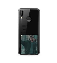 No.1 Mp3 Tasarımlı Süper Şeffaf Silikon Telefon Kılıfı Huawei P20 Lite  