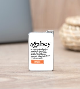 Ağabey Kelime Anlamı İsme Özel Çakmak