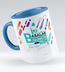 Babalar Gününe Özel İlk Babalar Günün Kutlu Olsun Kupa Bardak  6
