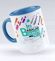 Babalar Gününe Özel İlk Babalar Günün Kutlu Olsun Kupa Bardak  6