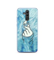Parmak Tasarım Süper Şeffaf Silikon Telefon Kılıfı Huawei Honor 20 Lite 