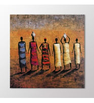 Arty Tablo Afrikalı Kadınlar Tablo (Karışık)