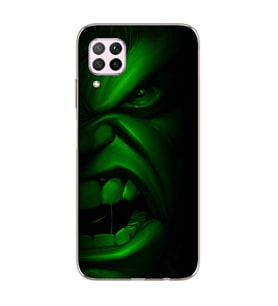 Hulk Tasarım Süper Şeffaf Silikon Telefon Kılıfı Huawei P40 Lite