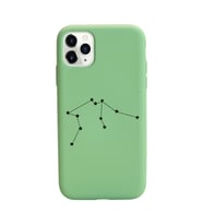 Kova Burcu (Aquario) Yıldız Haritası Tasarımlı Kılıf iPhone 11 Pro Max