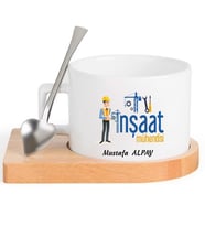 İnşaat Mühendisi  FİNCAN Seti (Beyaz)