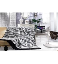 Aksu Silver Collection Çift Kişilik Pamuklu Battaniye Erica