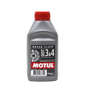 Motul Dot 3 & 4  Brake Fluid 500 ML Fren Hidrolik Yağı