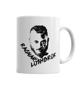 Ragnar Lothbrok Kupa Bardak Porselen