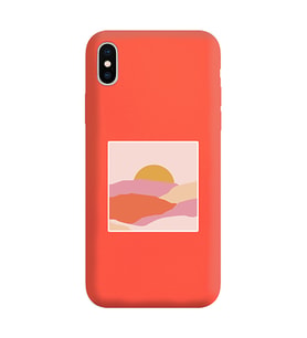 Turuncu Lansman Telefon Kılıfı Iphone Xs Max