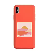 Turuncu Lansman Telefon Kılıfı Iphone Xs Max