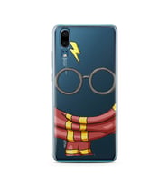 Harry Poter Tasarımlı Süper Şeffaf Silikon Telefon Kılıfı Huawei P20 